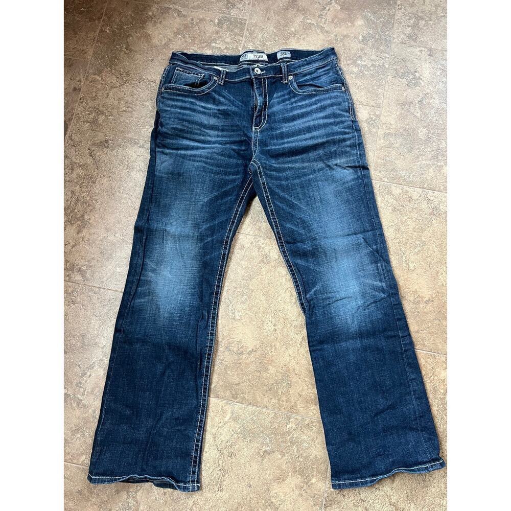 BKE Tyler Bootleg Denim Jeans, Men's size 38L